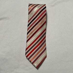 Men’s | Red & White | Stripped | Tie